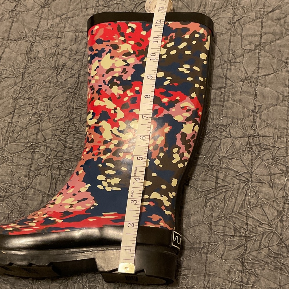Colorful Patterned Rain Boots - Picture 10 of 10